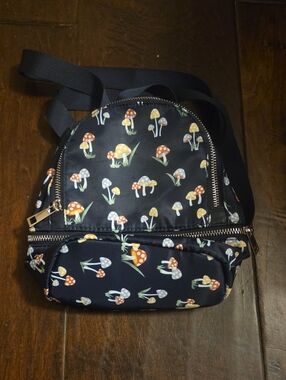Mushroom Mini- Backpack Purse